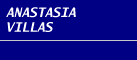 Logo, ANASTASIA VILLAS, Ano Gavrio, Andros