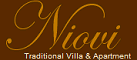 Logo, NIOVI TRADITIONAL VILLA, Vamos, Chania, Kreta