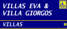 Logo, VILLAS EVA & GIORGOS, Stalos, Chania, Crete
