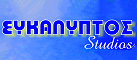 Logo, EYKALYPTOS STUDIOS, Merichas, Kythnos, Cyclades