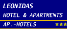 Logo, LEONIDAS HOTEL & APARTMENTS, Lampi, Kos, Dodecanese