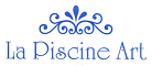 Logo, LA PISCINE, SPORADES, SKIATHOS, EVAGELISTRIAS, SKIATHOS